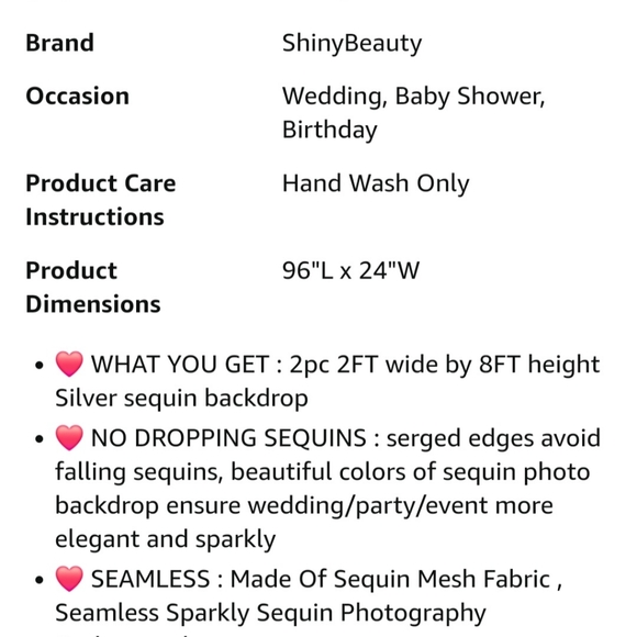 **SOLD**𝕊𝕚𝕝𝕧𝕖𝕣 ℙ𝕒𝕟𝕖𝕝𝕤 - Picture 7 of 7